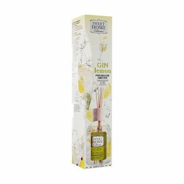 Аромадиффузор Sweet Home Collection Gin Lemon Diffuser Лимонный джин, 100 мл Аромадиффузор Sweet Home Collection Gin Lemon Diffuser Лимонный джин, 100 мл