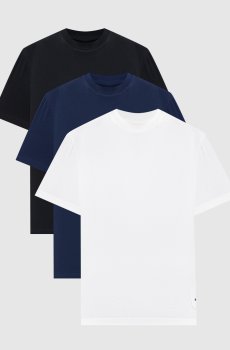 Набор футболок с нашивкой логотипа