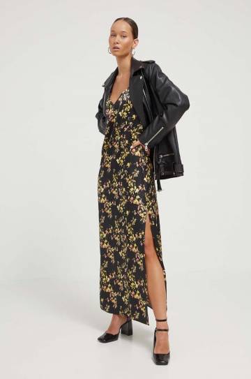 Платье HUGO maxi расклешённое