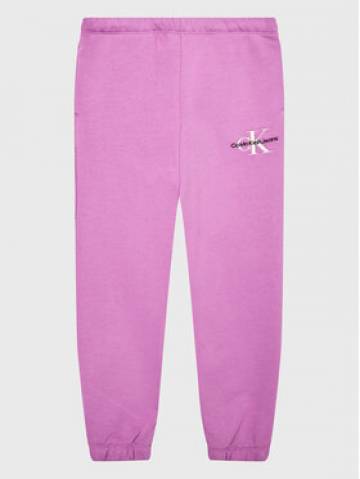 Calvin Klein Jeans Спортивні штани Monogram Off Placed IG0IG01854 Фіолетовий Relaxed Fit Calvin Klein Jeans Спортивні штани Monogram Off Placed IG0IG01854 Фіолетовий Relaxed Fit