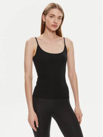 Gina Tricot Топ 22470 Чорний Slim Fit Gina Tricot Топ 22470 Чорний Slim Fit