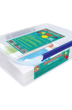 Дидактический набор Vladi Toys Дроби. Танграм, 37.5*25.5*12.5 см, от 5 лет, 70 магнитов (VT5555-03)