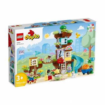Конструктор LEGO Duplo Домик на дереве 3 в 1, 126 деталей, от 3 лет (10993) Конструктор LEGO Duplo Домик на дереве 3 в 1, 126 деталей, от 3 лет (10993)