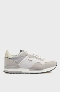 Мужские серые кроссовки HAILON  BASIC Серый 41 Pepe Jeans PMS400037