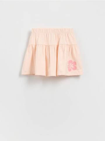 Reserved - Спідниця з принтом - світло-помаранчевий - 378DA-20X