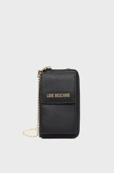 Женская черная сумка для телефона Черный ONESIZE Moschino JC5701PP1N.LD0;000