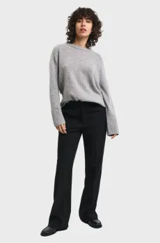 Женские черные брюки FLARE Черный 34 Gant 4150334