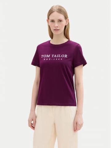 Tom Tailor Футболка 1043695 Фіолетовий Regular Fit Tom Tailor Футболка 1043695 Фіолетовий Regular Fit