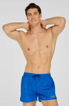 Мужские синие плавательные шорты Синий M MARC&ANDRE MS21-06