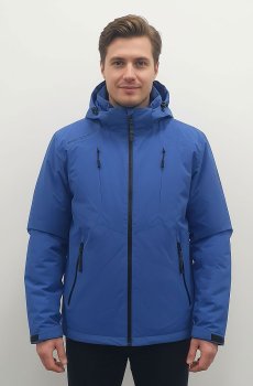 Куртка демисезонная в синем цвете  SB-26309-record-blue