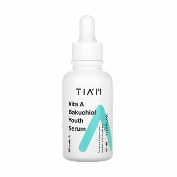 Омолаживающая сыворотка для лица TIAM Vita A Bakuchiol Youth Serum с бакучиолом, 40 мл Омолаживающая сыворотка для лица TIAM Vita A Bakuchiol Youth Serum с бакучиолом, 40 мл