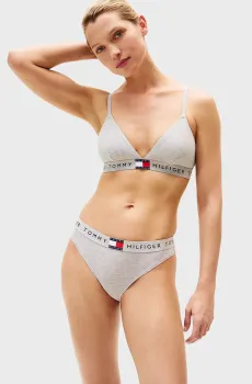 Женские серые трусики CLASSIC BIKINI Серый XS Tommy Hilfiger UW0UW06038