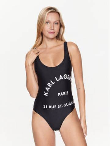 KARL LAGERFELD Купальник 230W2219 Чорний KARL LAGERFELD Купальник 230W2219 Чорний
