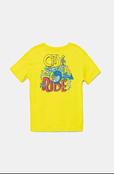 Детская хлопковая футболка United Colors of Benetton