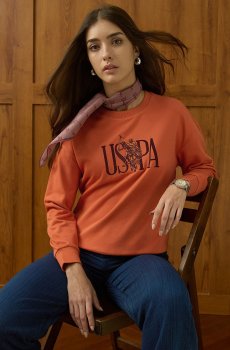 U.S. Polo Assn. Women Long Sleeves Sweatshirt