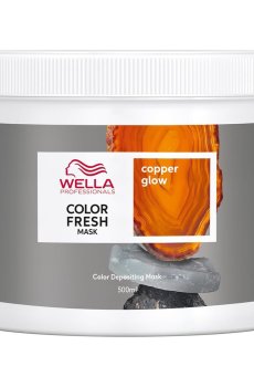 Оттеночная кремовая маска для волос Wella Professionals Color Fresh Mask Copper Glow, 500 мл