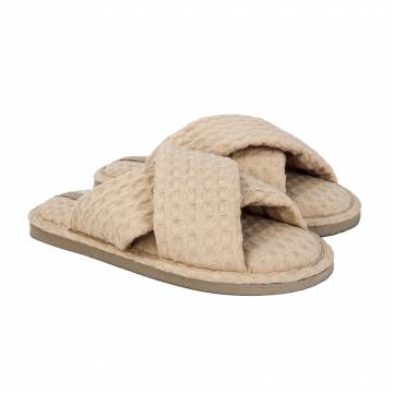 Женские домашние тапочки Twins HS-VL Waffle, Caramel, размер 40 (26 см) Женские домашние тапочки Twins HS-VL Waffle, Caramel, размер 40 (26 см)