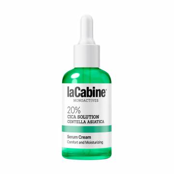 Крем-сыворотка La Cabine 20% Cica Solution для чувствительной кожи лица, от покраснений, 20% центеллы азиатской, 30 мл Крем-сыворотка La Cabine 20% Cica Solution для чувствительной кожи лица, от покраснений, 20% центеллы азиатской, 30 мл