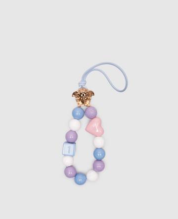 Голубой брелок для сумки La Medusa Charm Голубой брелок для сумки La Medusa Charm