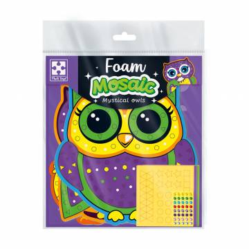 Набор для творчества Vladi Toys Мистические совы, с мягкой мозаикой и стразами, 7 деталей, от 3 лет (VT4511-22) Набор для творчества Vladi Toys Мистические совы, с мягкой мозаикой и стразами, 7 деталей, от 3 лет (VT4511-22)