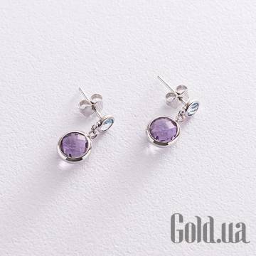 Серьги с подвесками Украина