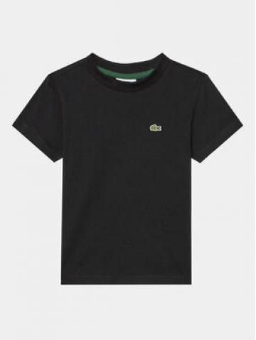 Lacoste Футболка TJ1122 Чорний Regular Fit Lacoste Футболка TJ1122 Чорний Regular Fit