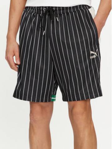 Puma Спортивні шорти T7 For The Fanbase 624394 Чорний Relaxed Fit Puma Спортивні шорти T7 For The Fanbase 624394 Чорний Relaxed Fit