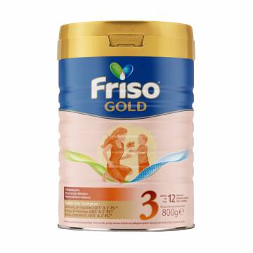 Детская сухая молочная смесь Friso Gold 3, от 12 месяцев, 800 г Детская сухая молочная смесь Friso Gold 3, от 12 месяцев, 800 г