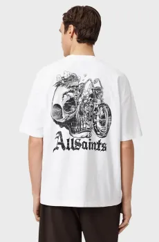 Мужская белая футболка PANHEAD Белый L AllSaints M021PE