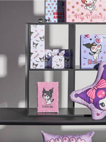 Блокнот з аплікацією з обкладинкою з паєтками Hello Kitty and Friends - різнобарвний Блокнот з аплікацією з обкладинкою з паєтками Hello Kitty and Friends - різнобарвний