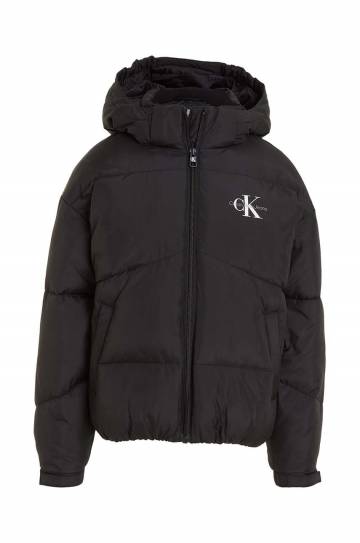 Детская куртка Calvin Klein Jeans цвет чёрный Детская куртка Calvin Klein Jeans цвет чёрный