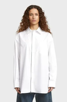 Женская белая рубашка Oversized Белый M G-Star RAW D27992,E079