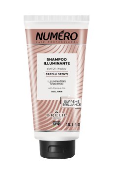 Шампунь Brelil Numero Supreme Brilliance Illuminating Shampoo для блеска волос, на основе ценных масел, 300 мл