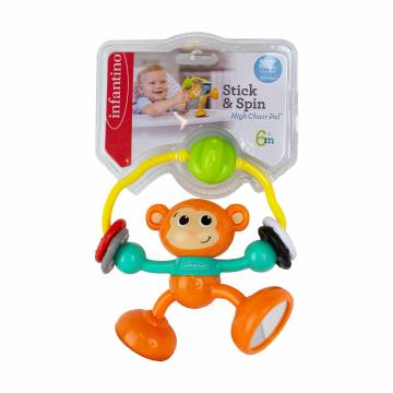 Игрушка Infantino Друг обезьяна, 10.1*0.1*14 см, от 6 месяцев (216267I) Игрушка Infantino Друг обезьяна, 10.1*0.1*14 см, от 6 месяцев (216267I)