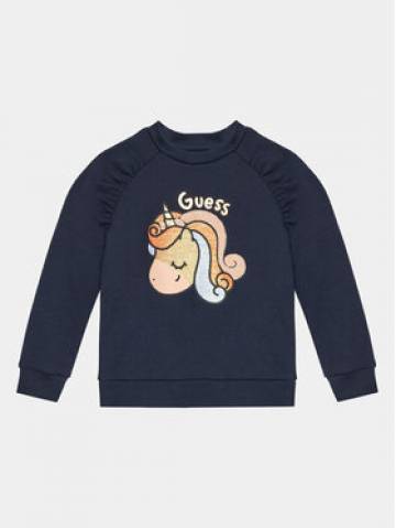 Guess Світшот K4RQ01 KA6R3 Cиній Regular Fit Guess Світшот K4RQ01 KA6R3 Cиній Regular Fit