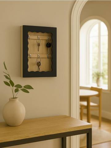 Вішак для ключів - чорний