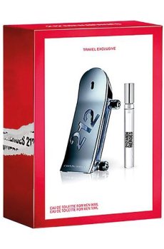 Парфюмированный набор мужской Carolina Herrera 212 Heroes (туалетная вода, 90 мл + туалетная вода, 10 мл)