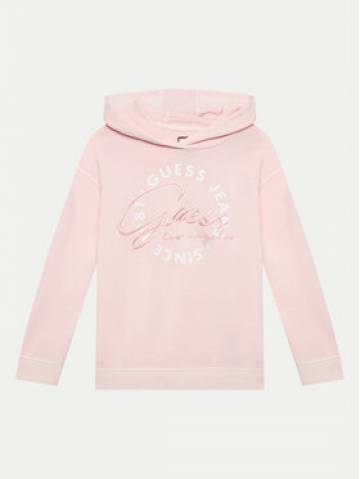 Guess Світшот J4GQ05 KA6R4 Рожевий Regular Fit Guess Світшот J4GQ05 KA6R4 Рожевий Regular Fit