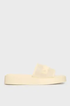 Женские белые слайдеры ORION Белый 38 DKNY K2500541