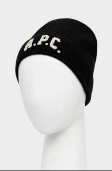 Шерстяная шапка A.P.C. bonnet axel
