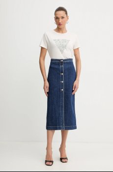 Хлопковая футболка Guess