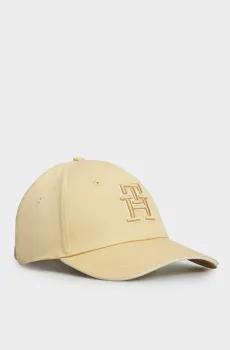Женская бежевая кепка TH PREP CAP Бежевый ONESIZE Tommy Hilfiger AW0AW16177
