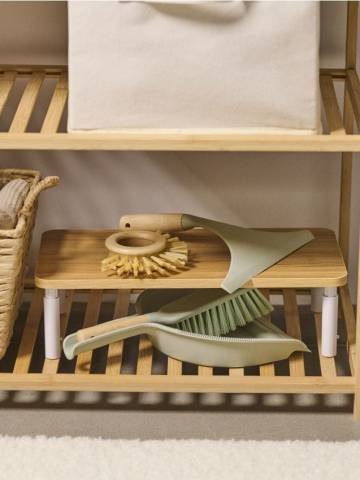 Набір для прибирання - блідо-зелений