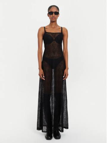 Gestuz Пляжна сукня Laila 10909346 Чорний Regular Fit Gestuz Пляжна сукня Laila 10909346 Чорний Regular Fit