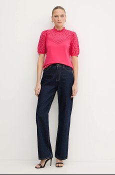 Хлопковая блузка Morgan