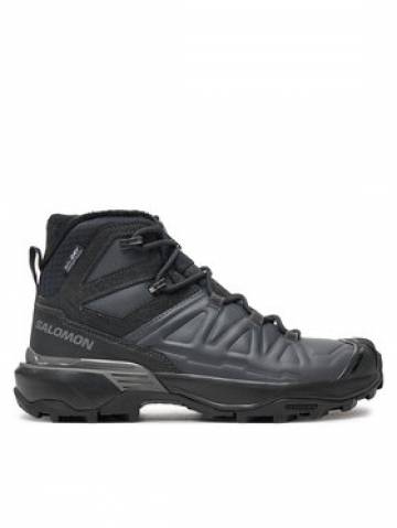 Salomon Трекінгові черевики X Ultra Snowpilot Waterproof L47585900 Чорний Salomon Трекінгові черевики X Ultra Snowpilot Waterproof L47585900 Чорний
