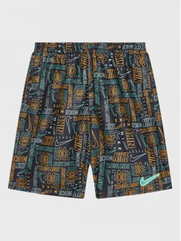 Nike Шорти для плавання Logo Mashup NESSC791 Чорний Regular Fit Nike Шорти для плавання Logo Mashup NESSC791 Чорний Regular Fit