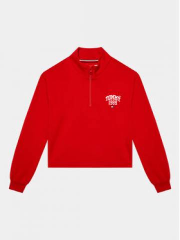 Tommy Hilfiger Світшот Varsity KG0KG07206 D Червоний Regular Fit Tommy Hilfiger Світшот Varsity KG0KG07206 D Червоний Regular Fit