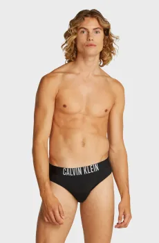 Мужские черные плавки BRIEF WB Черный M Calvin Klein KM0KM01097
