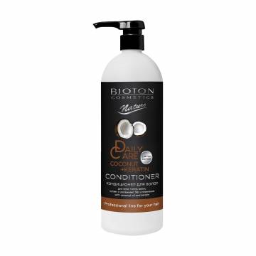Кондиционер Bioton Cosmetics Nature Professional Daily Care Conditioner для всех типов волос, кокос и кератин, 1 л Кондиционер Bioton Cosmetics Nature Professional Daily Care Conditioner для всех типов волос, кокос и кератин, 1 л